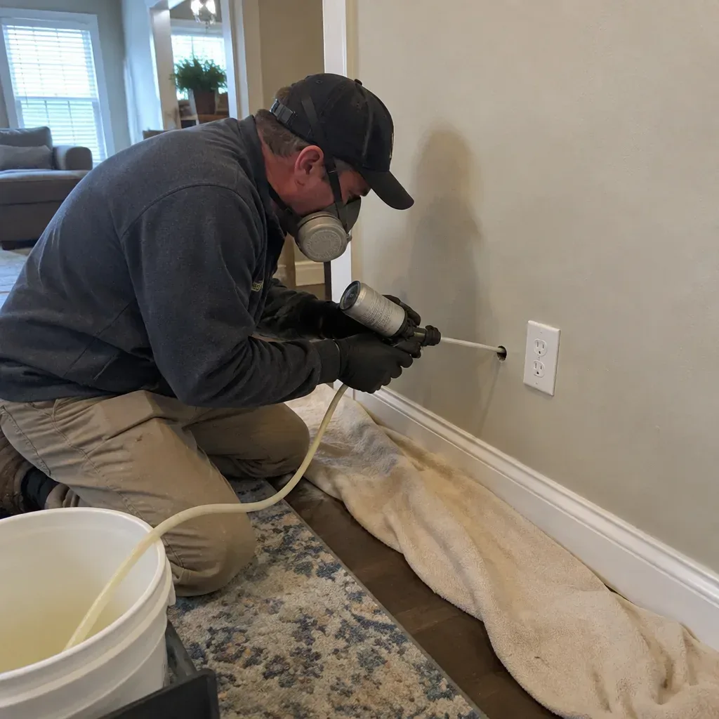 Foam treatment for termite treatment in Rio Rancho, NM
