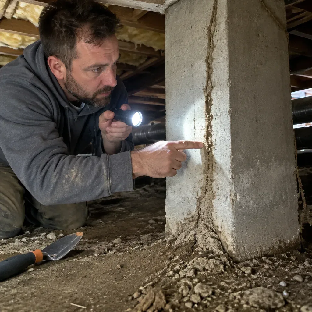 Termites in Crawl Spaces termite inspection in Rio Rancho, NM